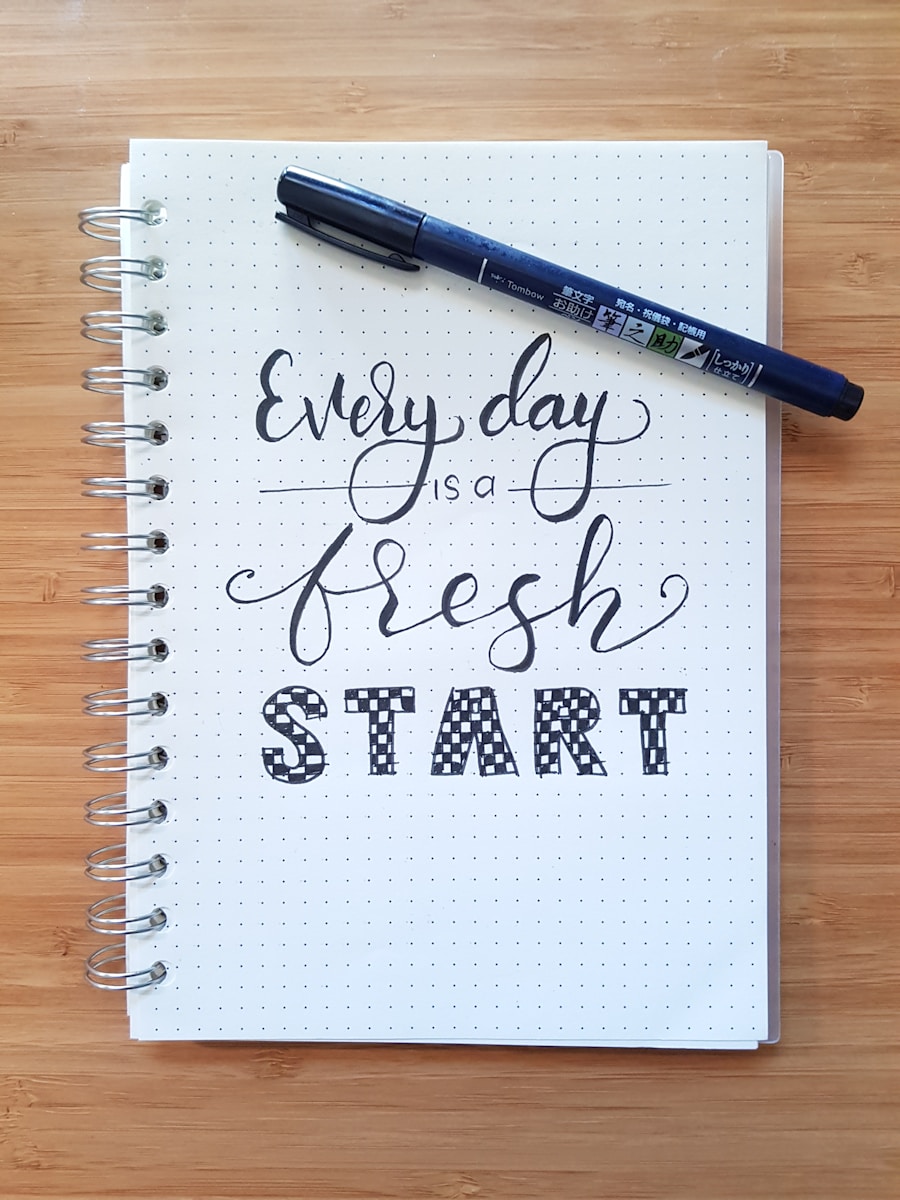Photo by Alysha Rosly spring notebook